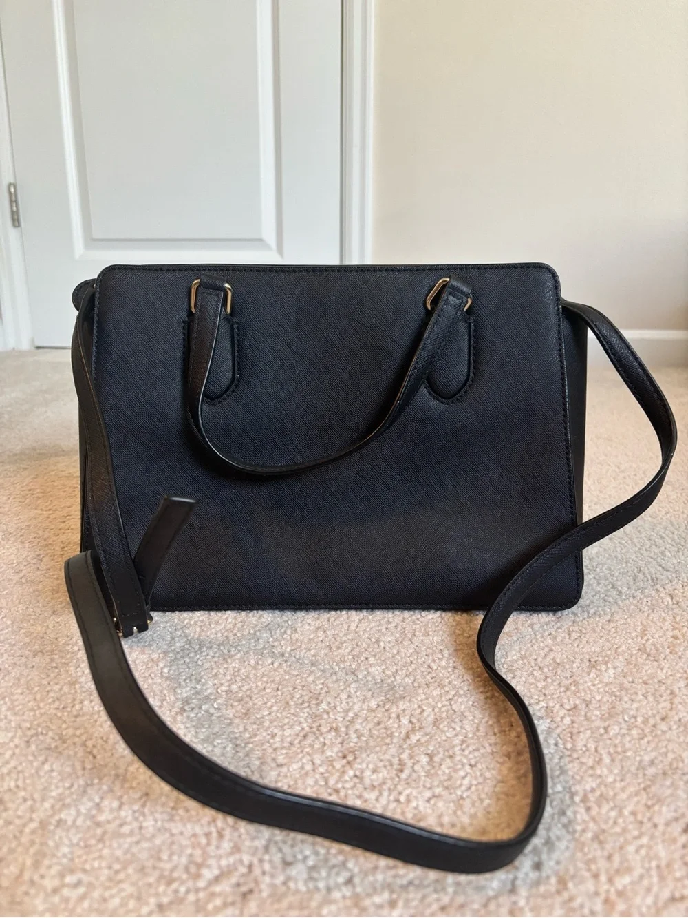 kate spade structured satchel